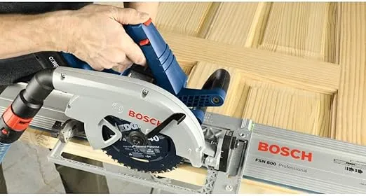 BOSCH GKS18V-25GCB14 PROFACTOR™ 18V Connected-Ready 7-1/4 In. Circular Saw Kit with Track Compatibility and (1) CORE18V® 8 Ah High Power Battery
