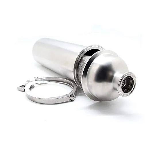 QiiMii 1.5" Tri-Clamp Filter SS304 Sanitary Fittings Inline Straight Strainer with 100 Mesh Stainless Steel Screen（1.5 INCH）