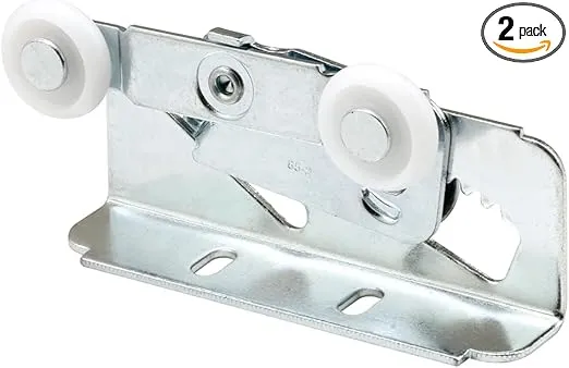 Prime-Line MP6531 Twin Pocket Door Roller, Top Mount (2 Pack)