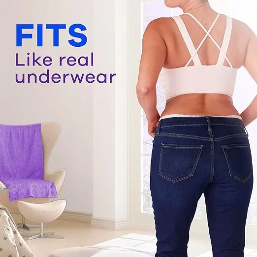 Always Discreet Incontinence & Postpartum Incontinence Underwear for Women, Small/Medium, Maximum Protection, 32 Count