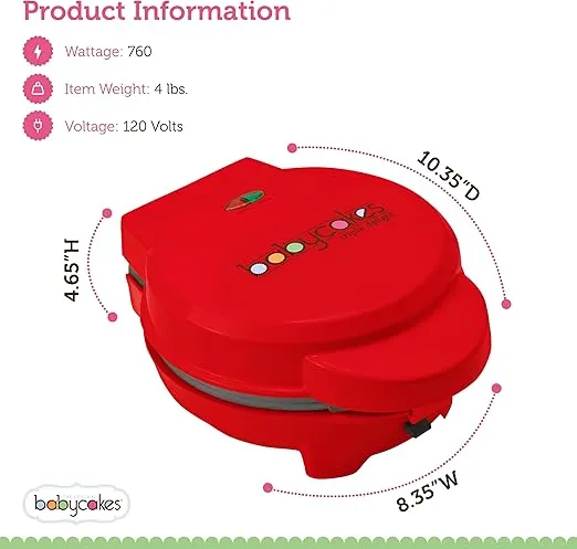 Babycakes Multi-Treat Baker, Electric Cake Pop Makers