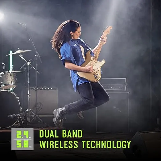 Shure GLXD14+/PGA31 Dual Band Pro Digital Wireless Microphone System - 12-Hour Battery Life, 100 ft Range | PGA31 Headset Mic, Single Channel Receiver (GLXD14+/PGA31-Z3)