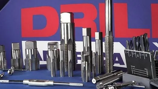 Drill America DWT54455 1/4"-20 UNC High Speed Steel Bottoming Tap, (Pack of 1)