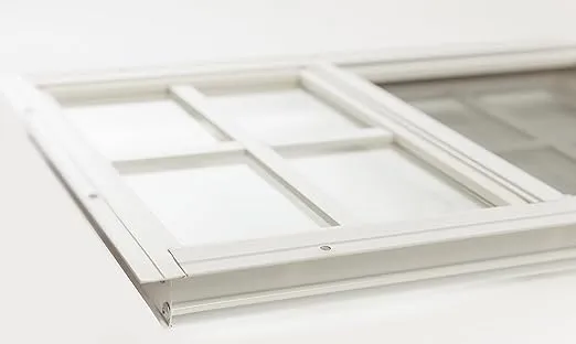 Shed Window 18" W x 27" H, Flush Mount White for Sheds, Playhouses, and Chicken Coops 1 PK (W1827W-BX1)
