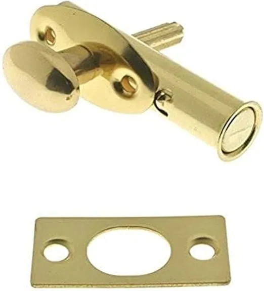 IDHBA idh by St. Simons 28500-003 Premium Quality Solid Mortise Door Bolt, Polished Brass