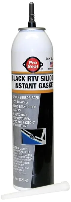 Super Glue N80049 RTV Silicone Instant Gasket, Black