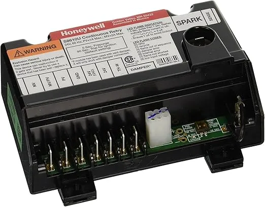 Honeywell S8610U3009 S8610U1003 Intermittent Pilot Control, Multicolored