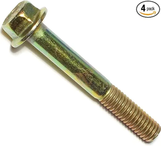 014973240349 Grade 8 Coarse Hex Flange Bolts, 3/8-16 x 2-3/4, Piece-4