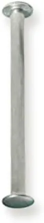 TruBind Aluminum Chicago Screw and Post Sets | 2-3/4 inch Post Length | 3/16 inch Post Diameter | Silver-Colored | 100 Screws and 100 Posts