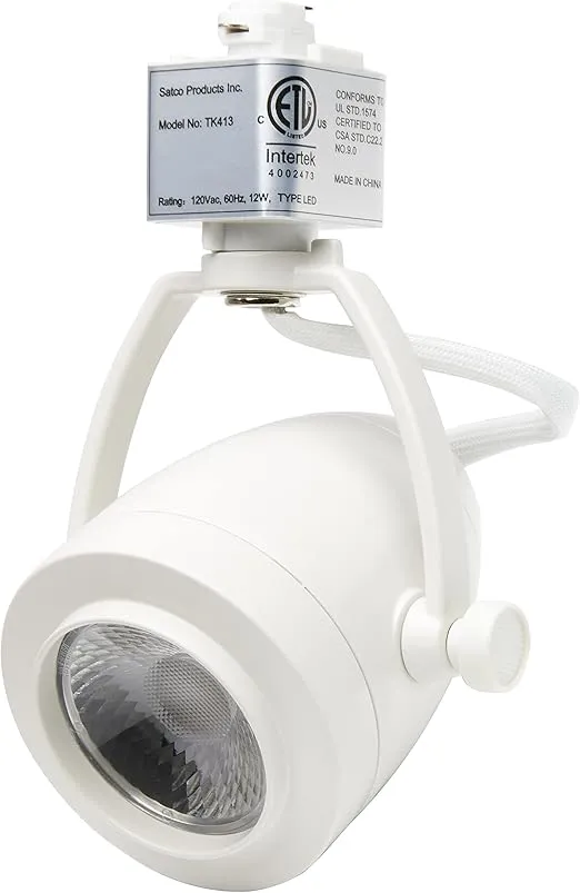 Nuvo TK413 Three Light Track Kit, 3, White
