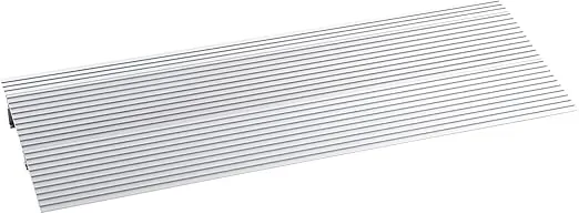 VEVOR Door Threshold Ramp, 2" Rise Door Ramp for Wheelchairs, Aluminum Threshold Ramp for Doorways Rated 800 lbs Load Capacity, Adjustable Threshold Ramp for Wheelchairs, Scooters, and Power Chairs