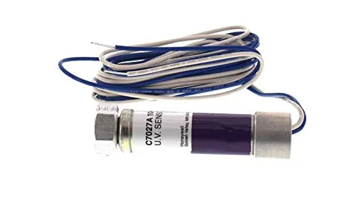 Honeywell C7027A1049/U Ultraviolet Flame Sensor, Mini-Peeper, 0 Degree F to 215 Degree F Temperature Range