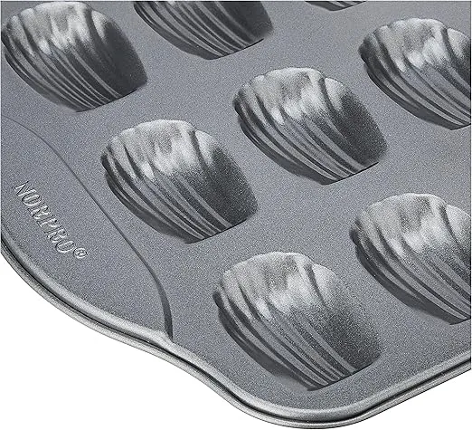 Norpro New Non Stick Mini 18 Madeleine Pan Sponge Cake Shells Best For Chocolate