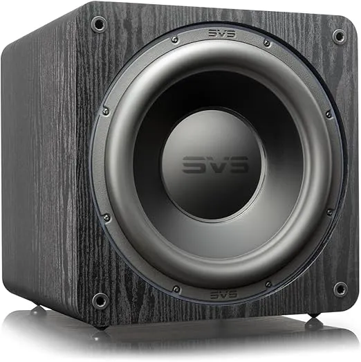 SVS SB-3000 13" Sealed Subwoofer (Black Ash)