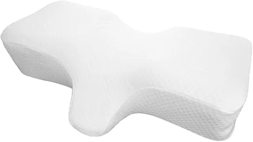 Therapeutica Cervical Orthopedic Foam Pillow – Back and Side Sleeping, Firm - Xlarge