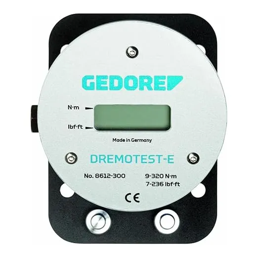 GEDORE 8612-050 Electronic Torque Tester DREMOTEST E 0.9-55 Nm