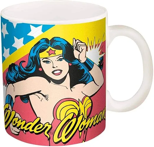 Zak Designs Wonder Woman Mug, 11 oz