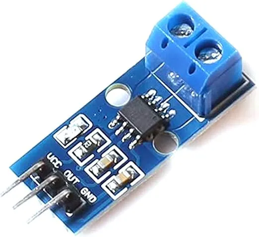 DEVMO 30A Range AC and DC Current Sensor Module ACS712 Module Highly Sensitive Humidity High Efficient Compatible with Ar-duino 30A